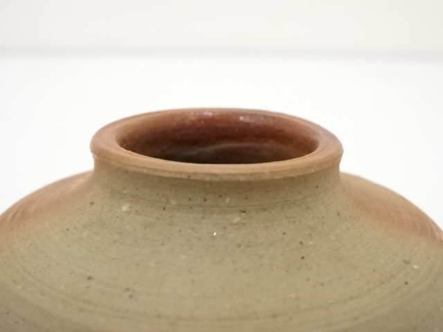 道具 ] - 道具 備前焼 木村陶峰造 火襷茶入（共箱） □z | ネット